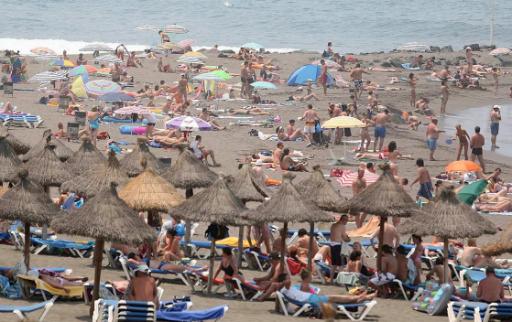 Touristen auf Teneriffa