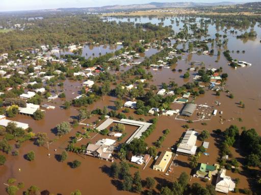 Land unter in Wagga Wagga (New South Wales)