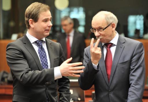 Nicolai Wammen mit EU-Kommissar Janusz Lewandowski