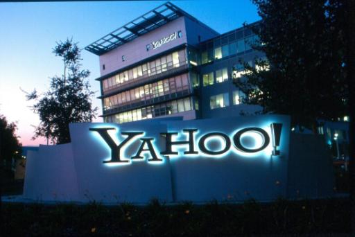 Das Yahoo-Hauptquartier in Sunnyvale, Kalifornien