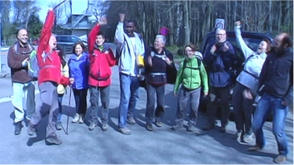 Marsch des Dialogs von Brüssel nach Aachen