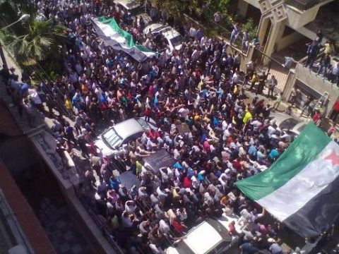 Anti-Assad-Demo in Homs