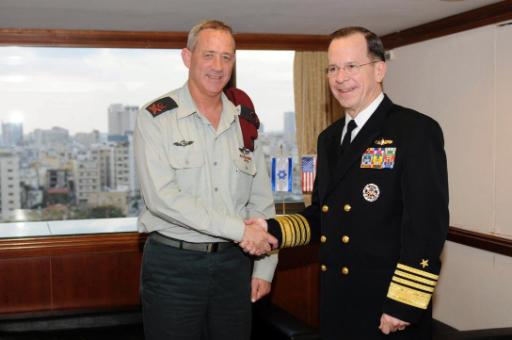 Israels Generalstabschef Benny Ganz mit dem US-Generalstabschef Mike Mullen (13.2.2011)
