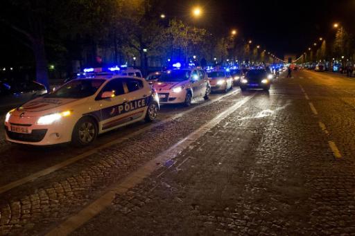 Polizei-Protest legt Pariser Champs-Élysées lahm