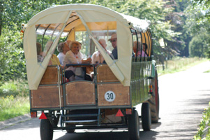 Mit dem Planwagen durch das Hohe Venn
