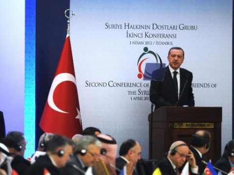 Der türkische Ministerpräsident Erdogan