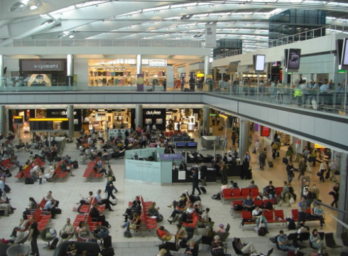 Flughafen Heathrow: Innenansicht