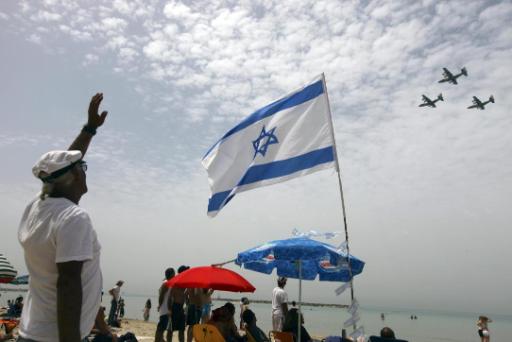 Israel feiert Unabhängigkeitstag: Strand von Tel Aviv (2010)