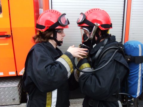 Übung für Feuerwehrkadetten aus St. Vith und Kelmis