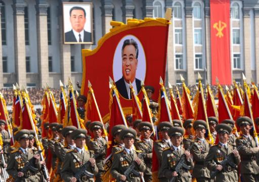 Militärparade in Pjöngjang