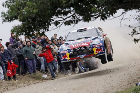 Sébastien Loeb auf dem Weg zum Sieg