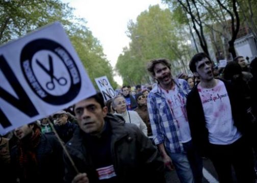 15. April: Demo in Madrid gegen Kürzungen