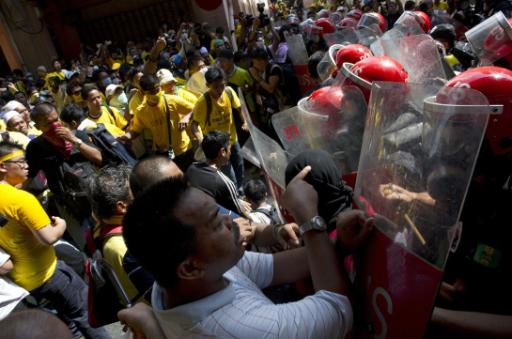 Proteste in Kuala Lumpur