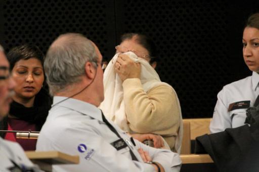 Sadia Sheikhs Mutter vor Gericht in Mons (Dezember 2011)