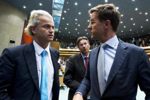 Geert Wilders und Mark Rutte: eine zerrüttete Zweckgemeinschaft