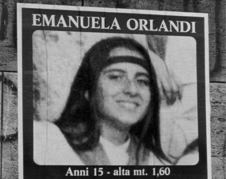Fahndungsplakat: Emanuela Orlandi 1983 verschwunden