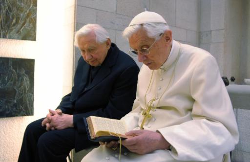 Papst Benedikt und sein Bruder, Mons. Georg Ratzinger