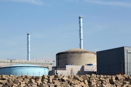 Das Atomkraftwerk von Penly in der Normandie
