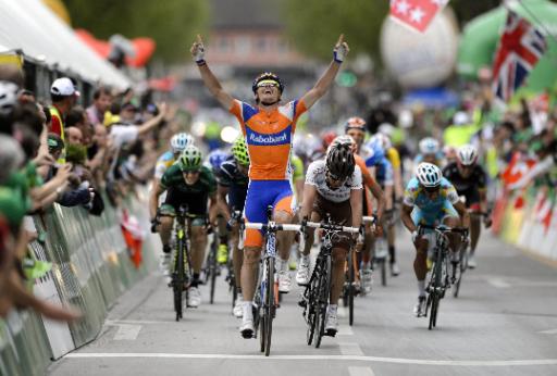 Luis Leon Sanchez Sieger der vierten Etape der Tour de Romandie