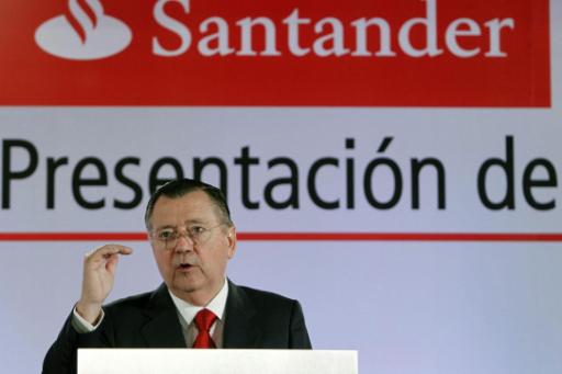 Alfredo Sáenz, geschäftsführendes Vorstandsmitglied der Santander-Bank