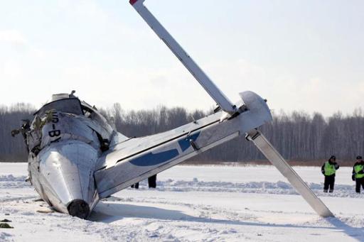 Die in Sibirien abgestürzte Turboprop-Maschine