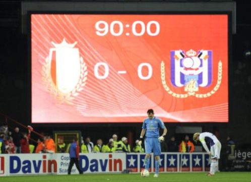 Standard und Anderlecht trennten sich 0:0 unentschieden