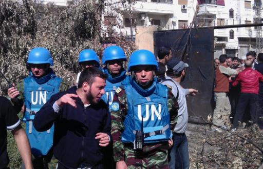 Bald noch mehr Blauhelme in Syrien