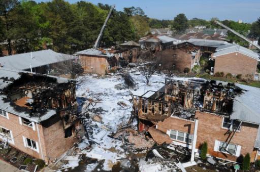 Chaos nach dem Kampfjetabsturz in Virginia Beach