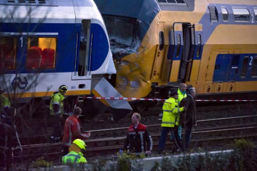Die in Amsterdam kollidierten Züge