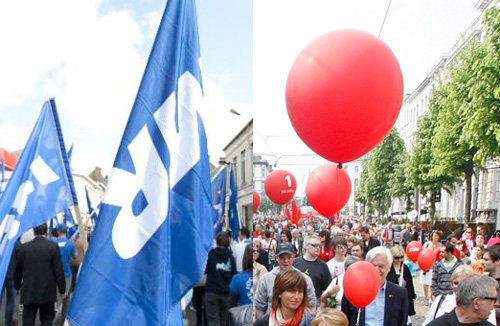 Liberale und Sozialisten feiern den 1. Mai