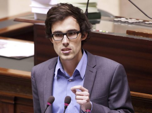 Kristof Calvo (Groen!) in der Kammer