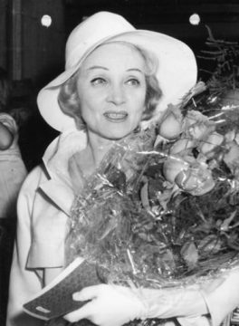 Marlene Dietrich 1962 in Brüssel