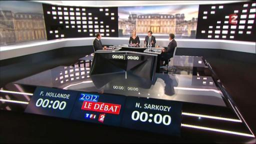 TV-Duell zwischen Sarkozy und Hollande