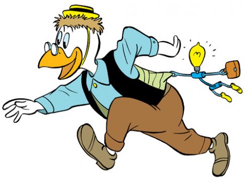 Daniel Düsentrieb wird 60