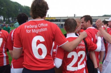 Ausländerbehörde in Ostbelgien: Internationale Fußball-Begegnung