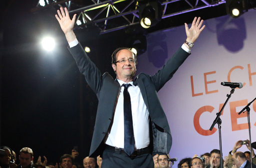 François Hollande neuer französischer Präsident