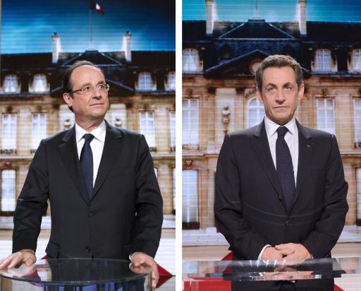 Hollande vs. Sarkozy: Wer macht im TV-Duell das Rennen?