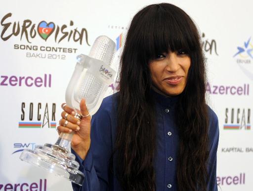 Loreen, die Siegerin des Eurovision Song Contest 2012