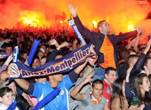 Ganz Montpellier feiert den ersten Titel