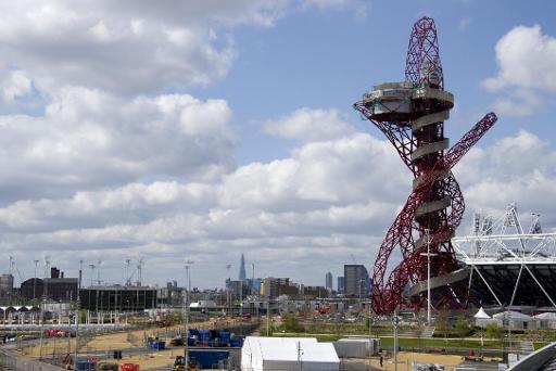 Londoner Olympia-Wahrzeichen "The Orbit"