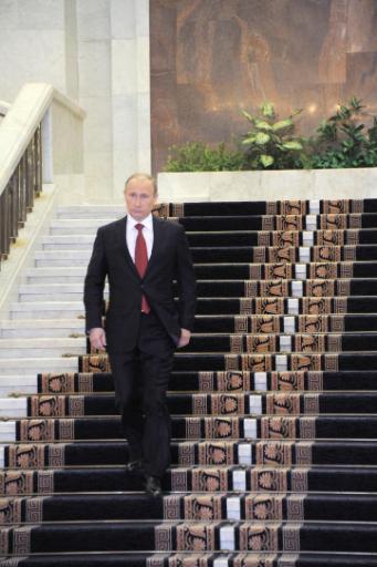 Wladimir Putin nach der Eidesleistung