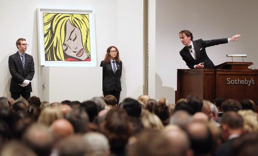 Lichtensteins "Sleeping Girl" für fast 45 Millionen versteigert