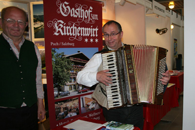 Tourismusmesse: Hermann Eiter