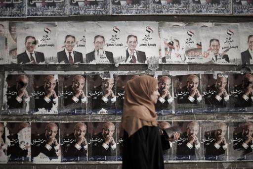 Wahlplakate in Kairo