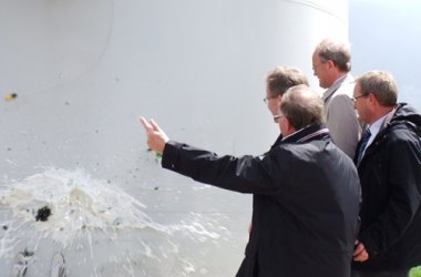 Windfarm St. Vith offiziell eingeweiht