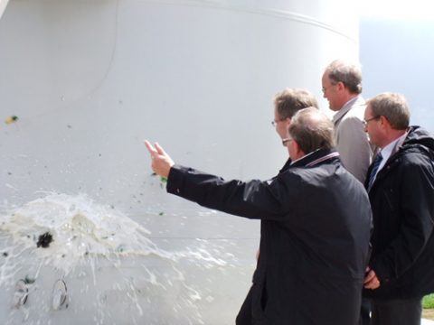 Windfarm St. Vith offiziell eingeweiht