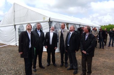 Windfarm St. Vith offiziell eingeweiht