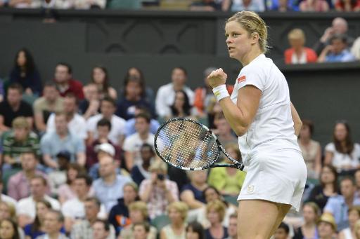 Kim Clijsters ist in Wimbledon eine Runde weiter