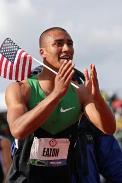 Ashton Eaton stellt neuen Zehnkampf-Weltrekord auf