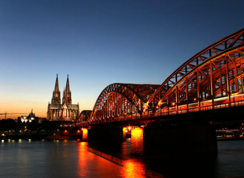 Blick auf Köln